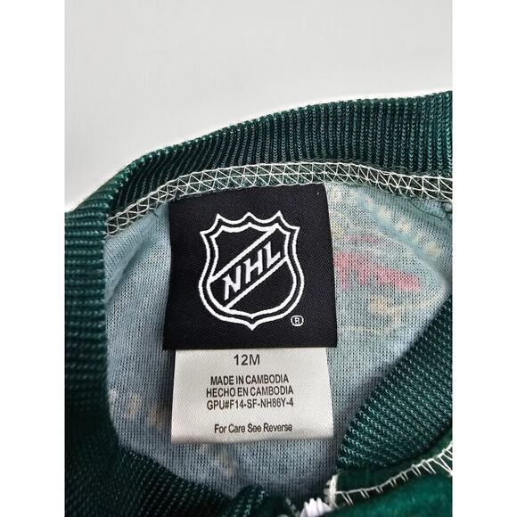 NHL 12M Baby One-piece Minnesota Wild Sleeper NWT - Picture 4 of 6